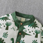 Toddler Boy Dinosaur 2 Pcs Outfit
