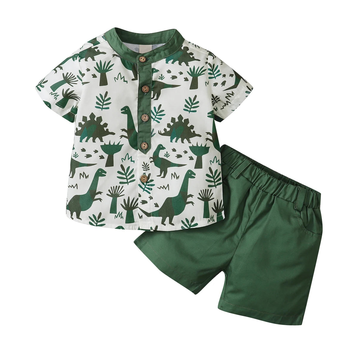 Toddler Boy Dinosaur 2 Pcs Outfit