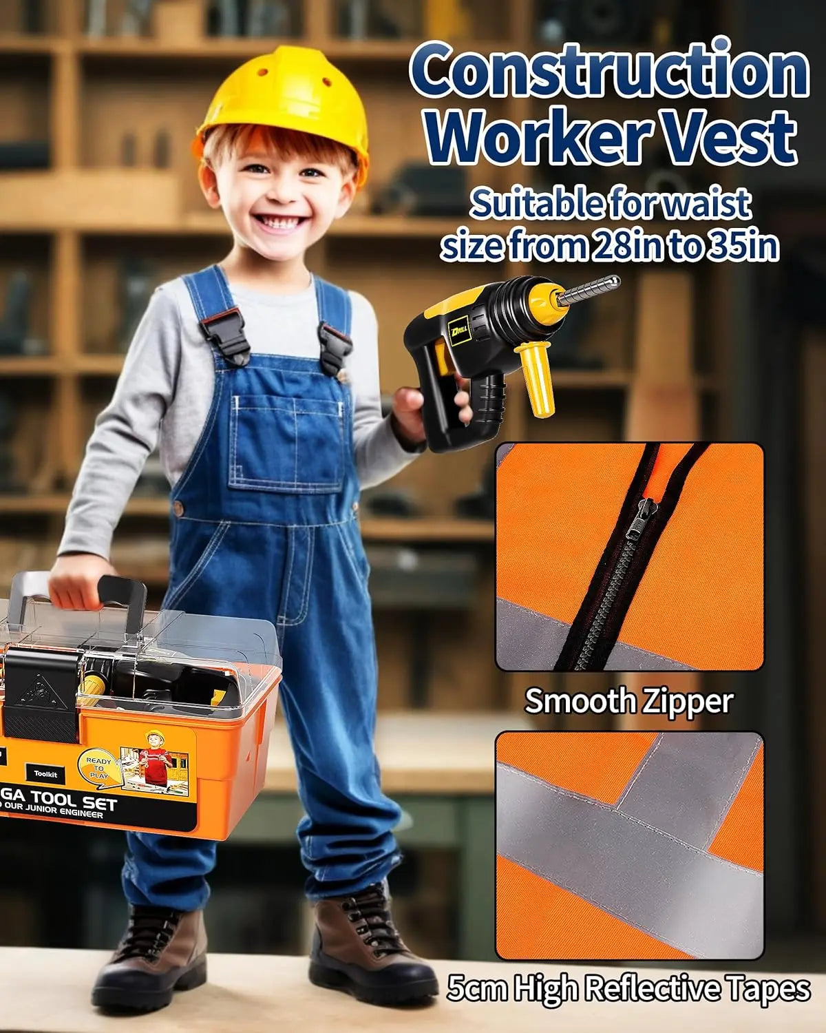 45PCS Play Repair Tool Set