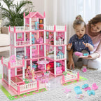 Pretend-Play DIY Dollhouse Kit