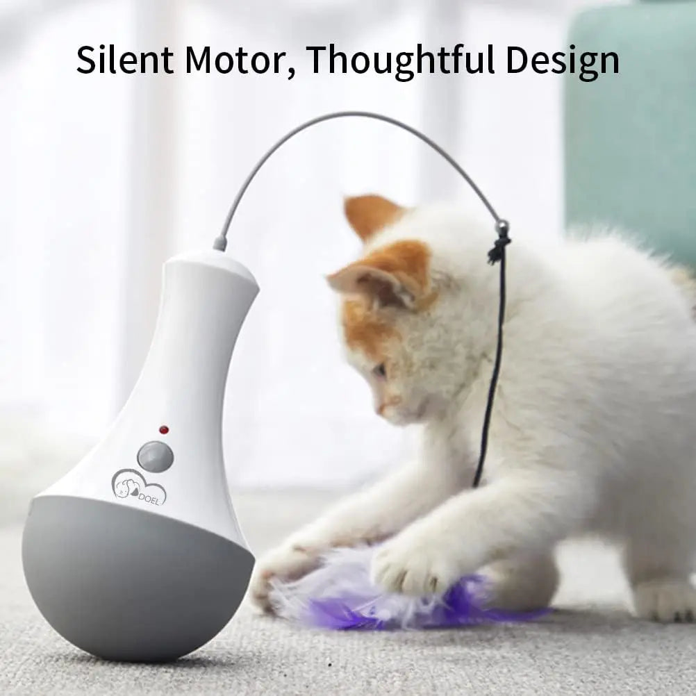 Cat Interactive Toy Feather