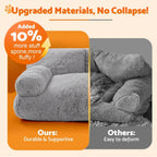 Orthopedic Pet Couch with Bolstered Edges