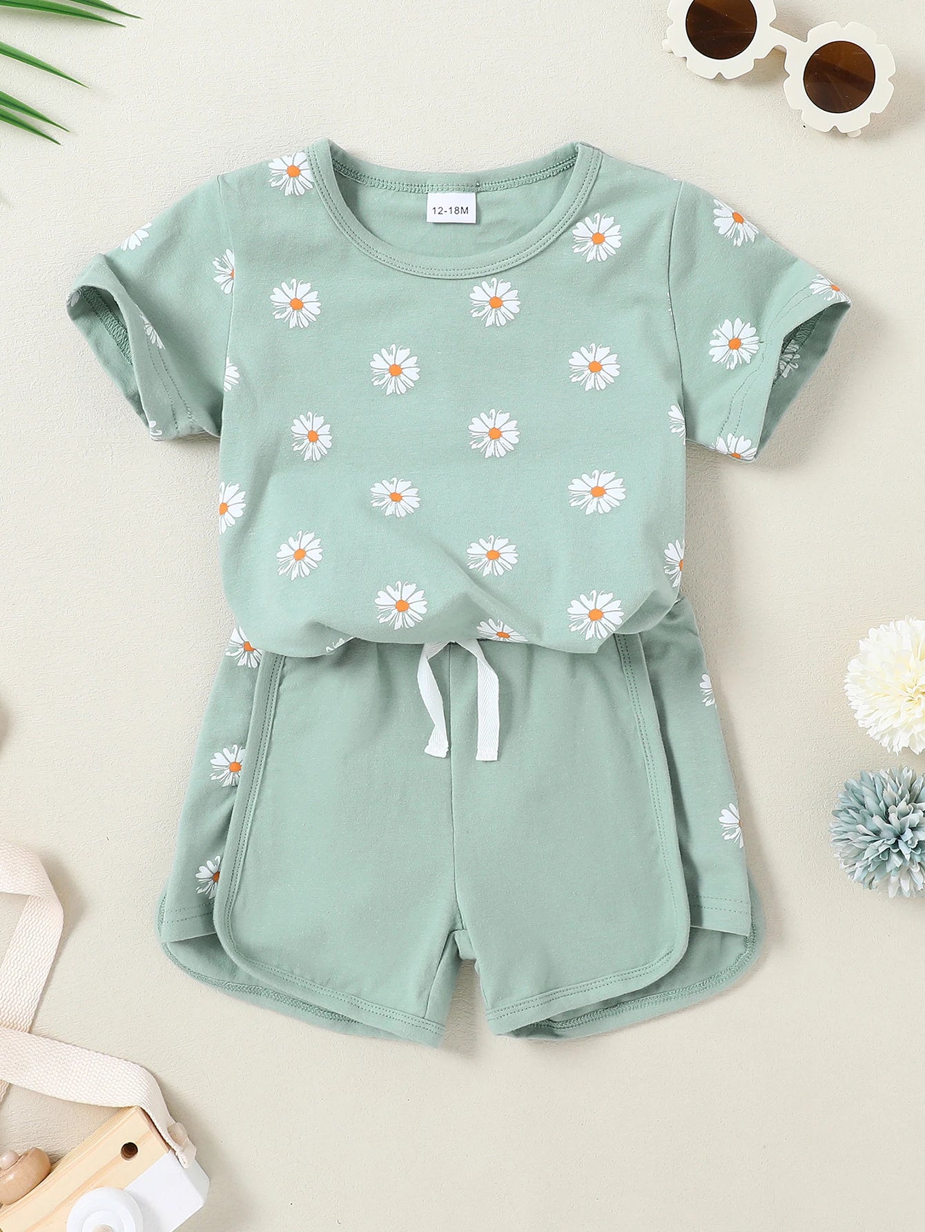12M-5T Summer Shorts Set
