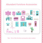 Pretend-Play DIY Dollhouse Kit