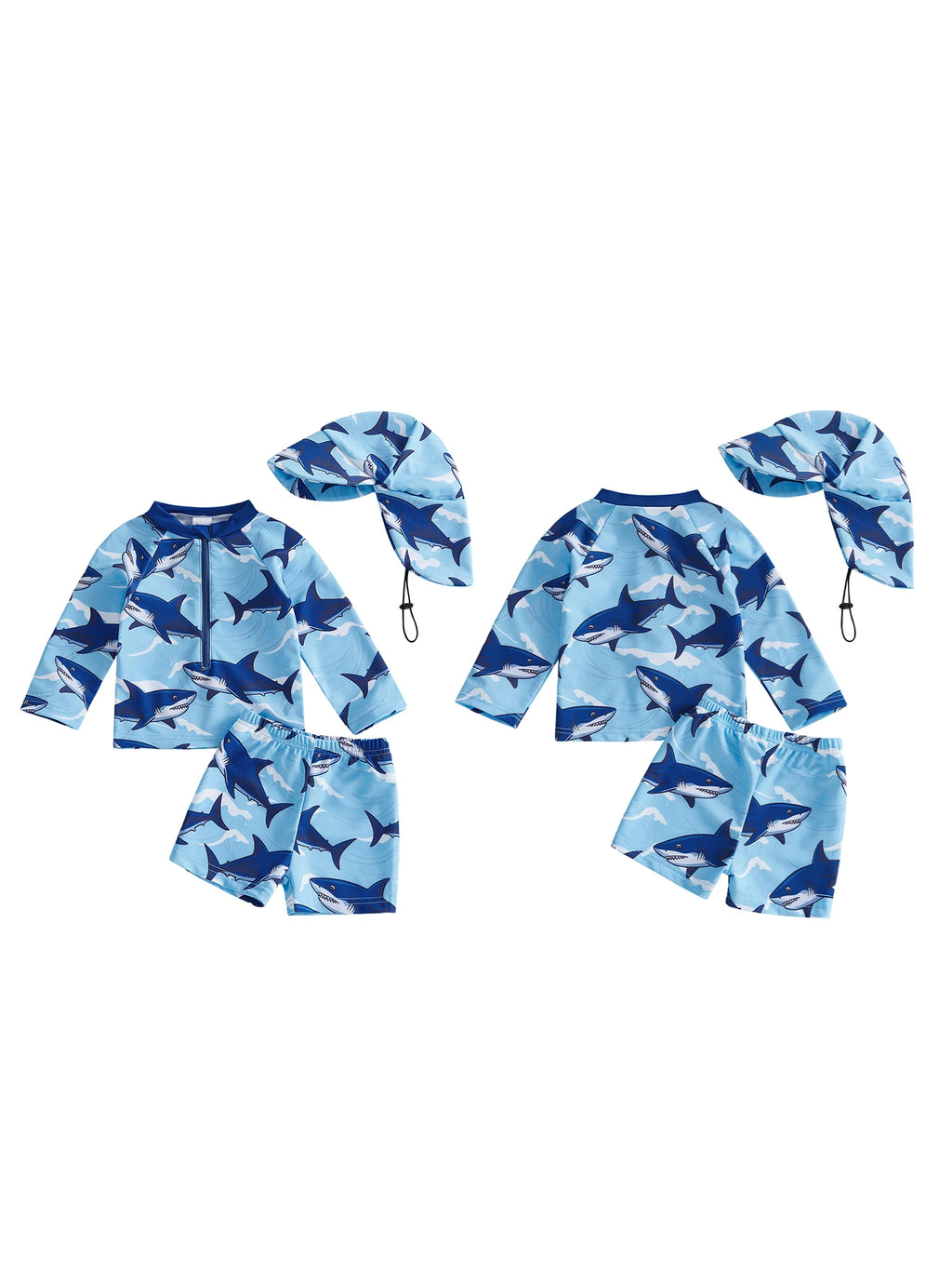 Infant Boy Rash Guard Swimwear Set