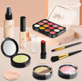 Girls pretend play children's makeup