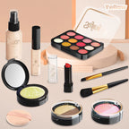 Girls pretend play children's makeup