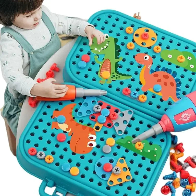Electric Drill Assembly Puzzle Toy