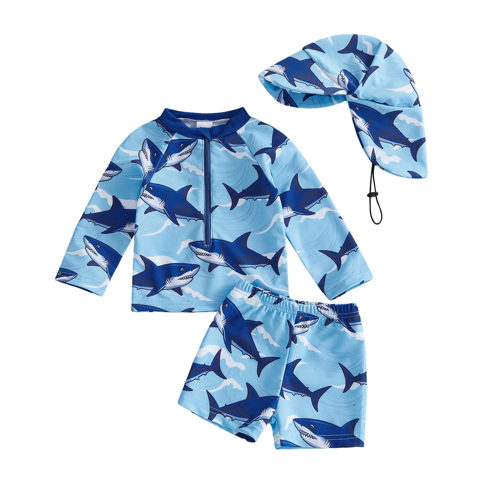 Infant Boy Rash Guard Swimwear Set
