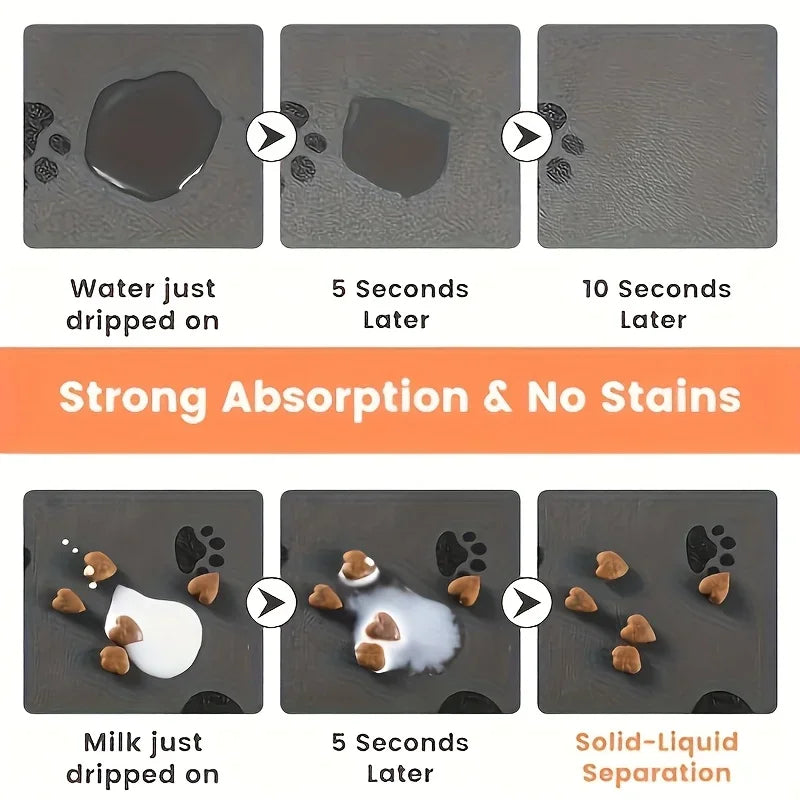 Absorbent Pet Feeding Mat