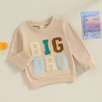 6M-4Y Toddler Baby Boy Big Brother Sweatshirt