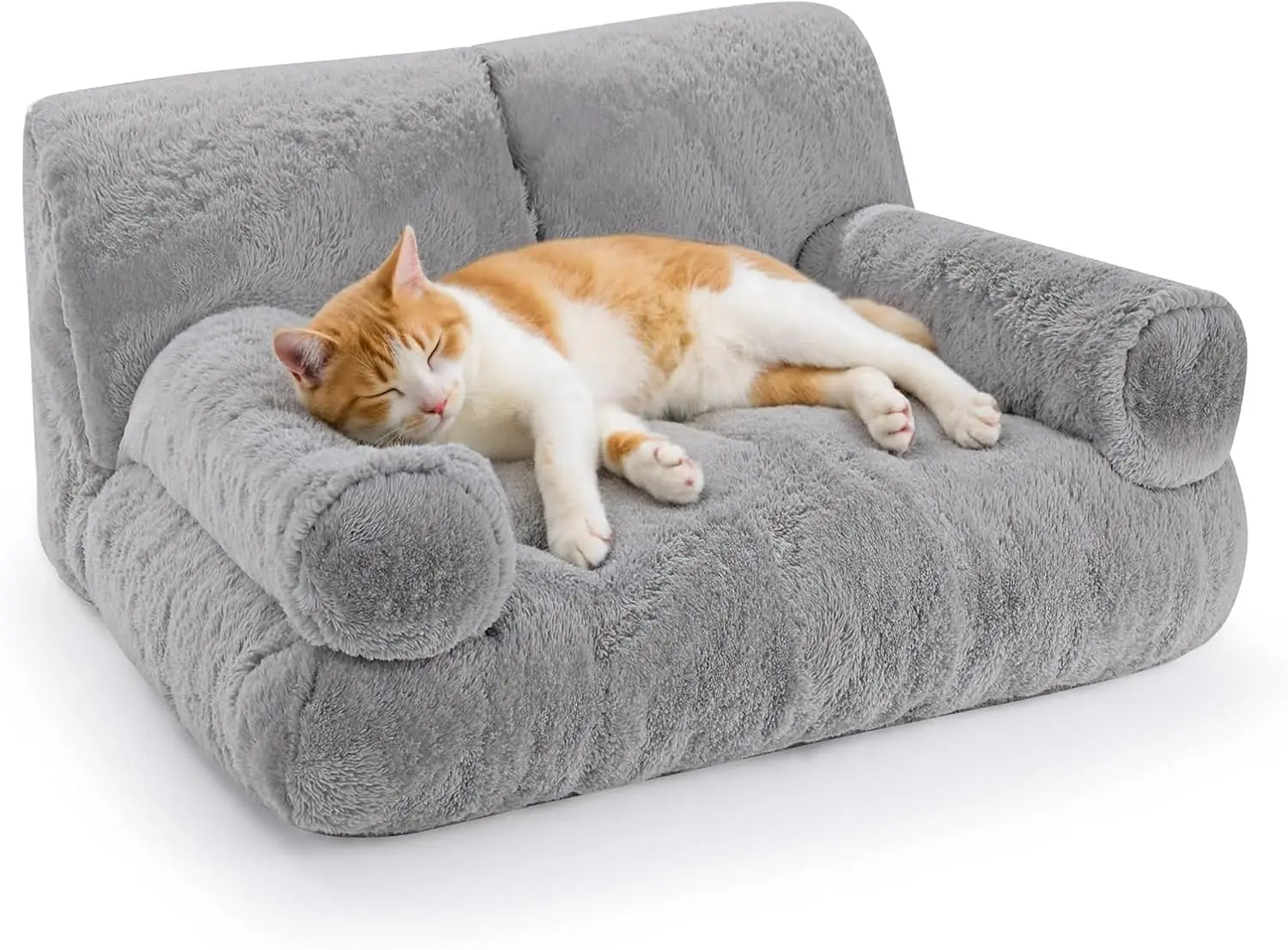 Orthopedic Pet Couch with Bolstered Edges