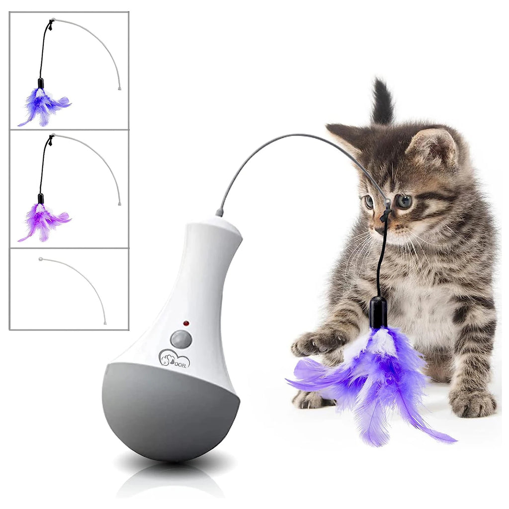 Cat Interactive Toy Feather