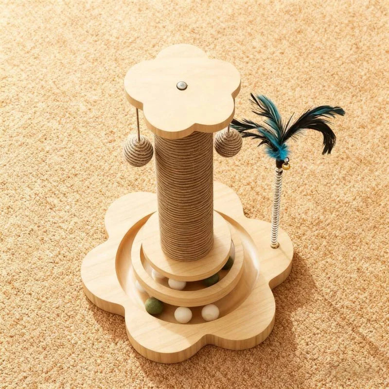 Cat Scratching Board Post