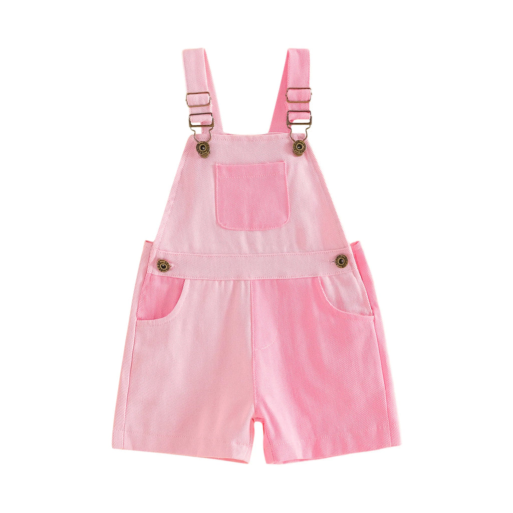 Children s Unisex Denim Overall Shorts