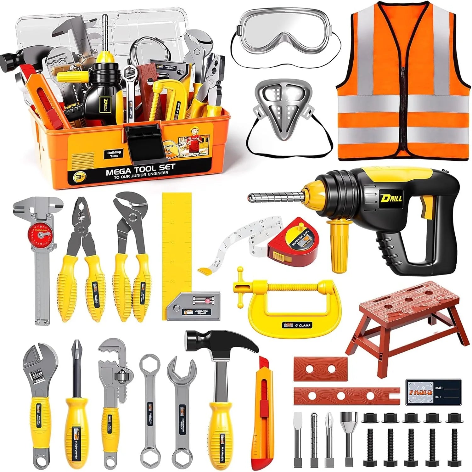 45PCS Play Repair Tool Set