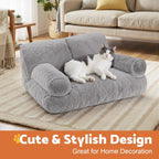 Orthopedic Pet Couch with Bolstered Edges