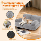 Orthopedic Pet Couch with Bolstered Edges