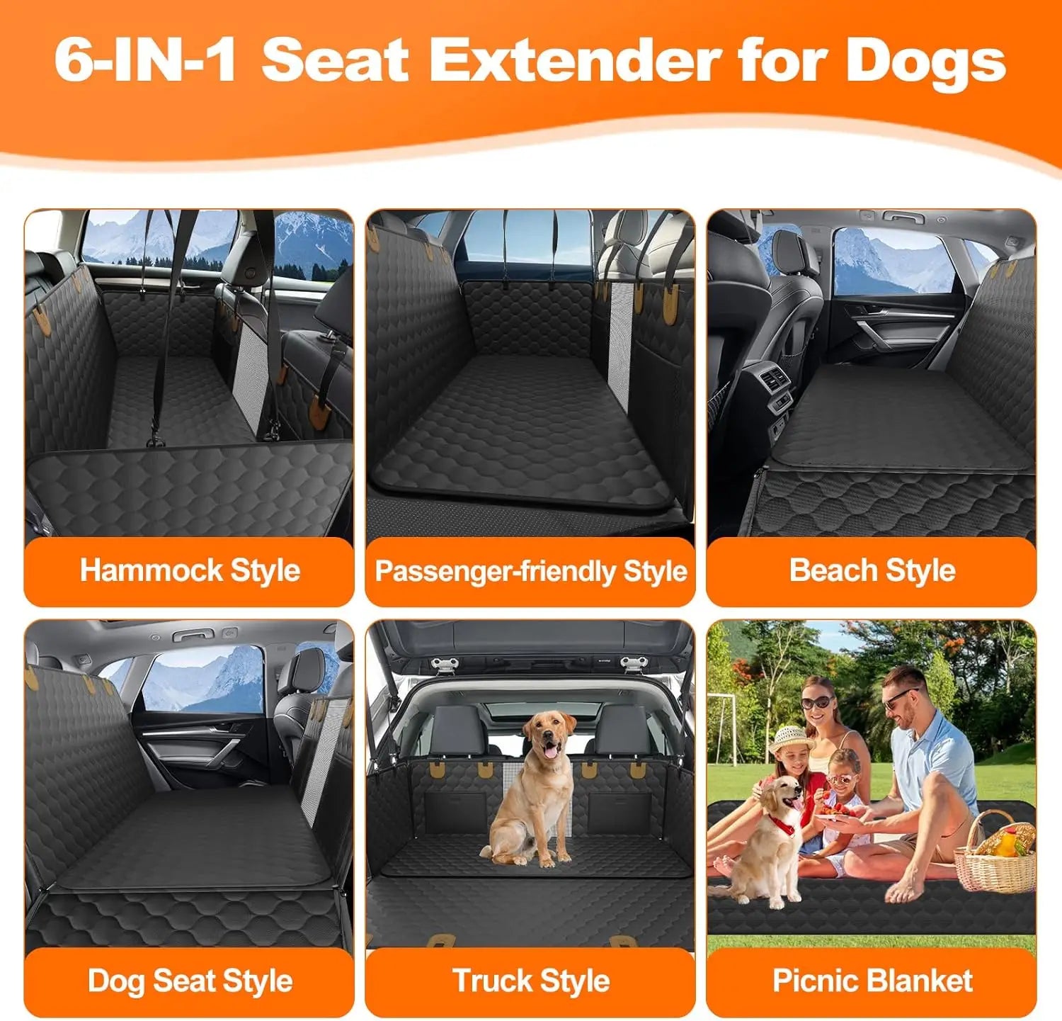 Waterproof Pet Travel Car Mat