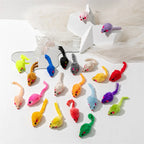Pet Cat Toys Rabbit Fur False Mouse