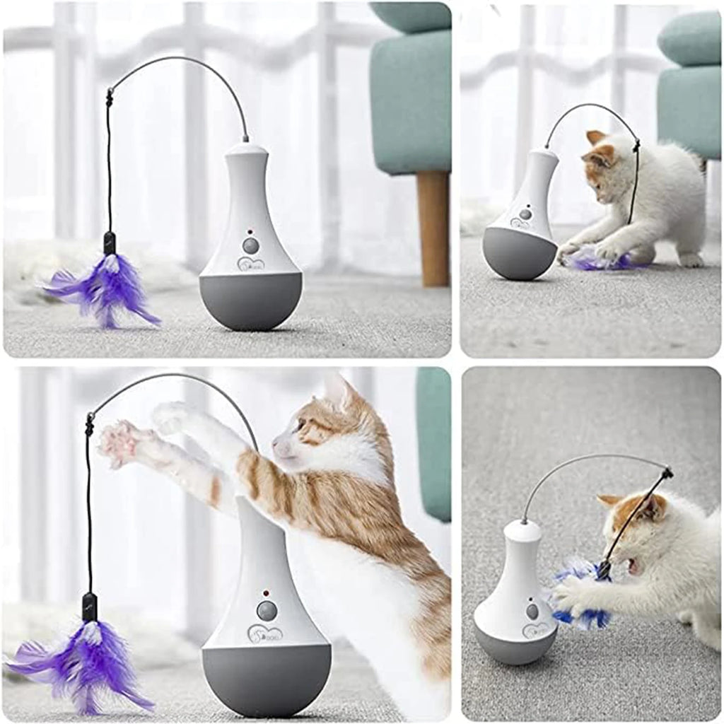 Cat Interactive Toy Feather