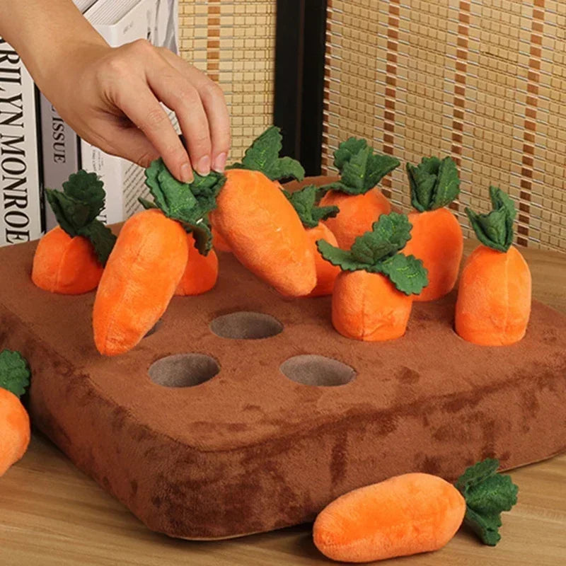 Innovative Dog Toys Snuffle Mat Carrots