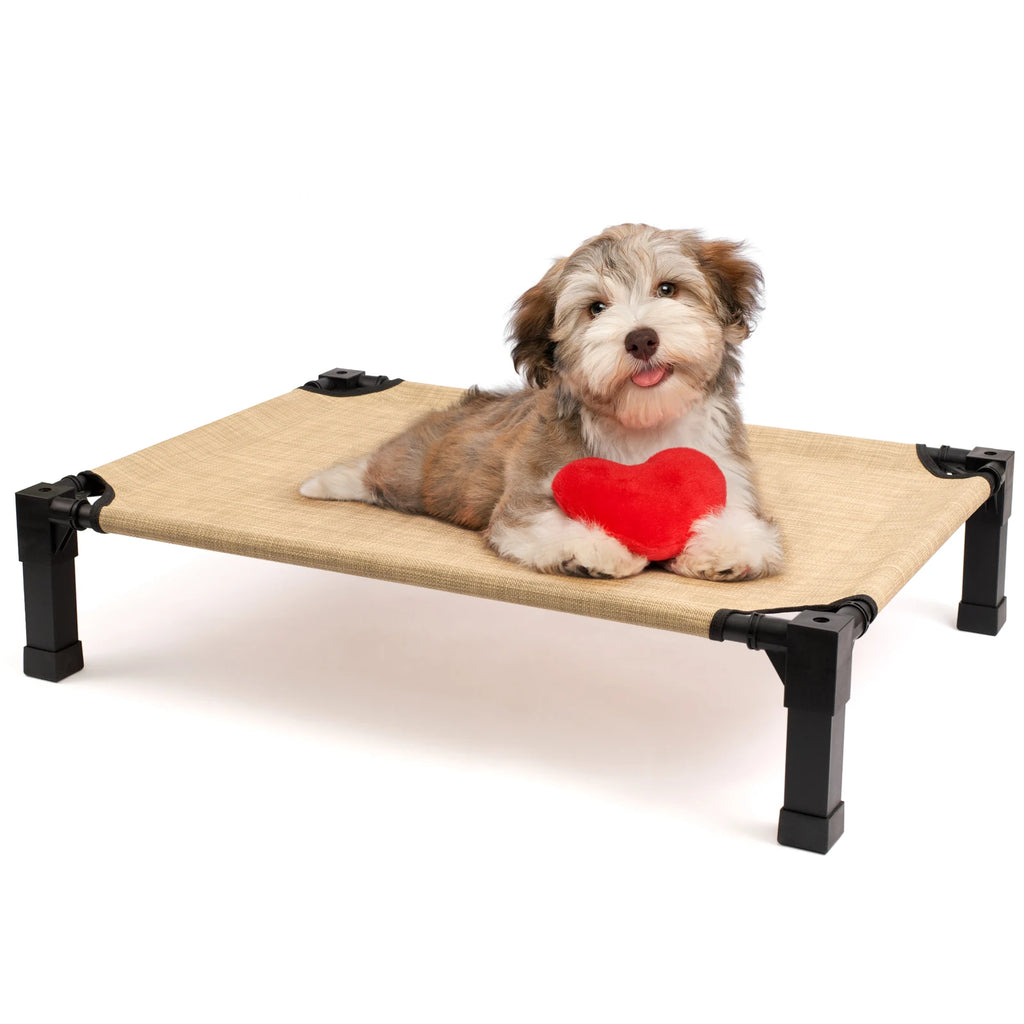 Cooling Raised Pet Cot with Chew Proof Material