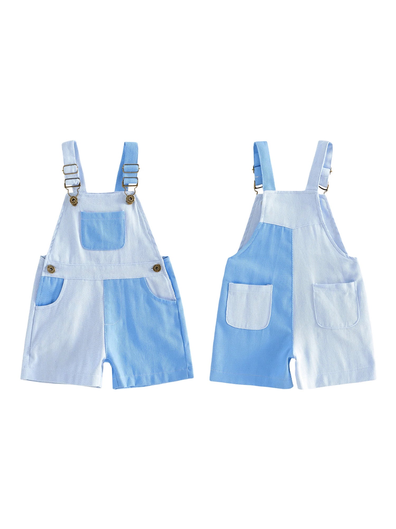Children s Unisex Denim Overall Shorts