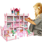 Pretend-Play DIY Dollhouse Kit