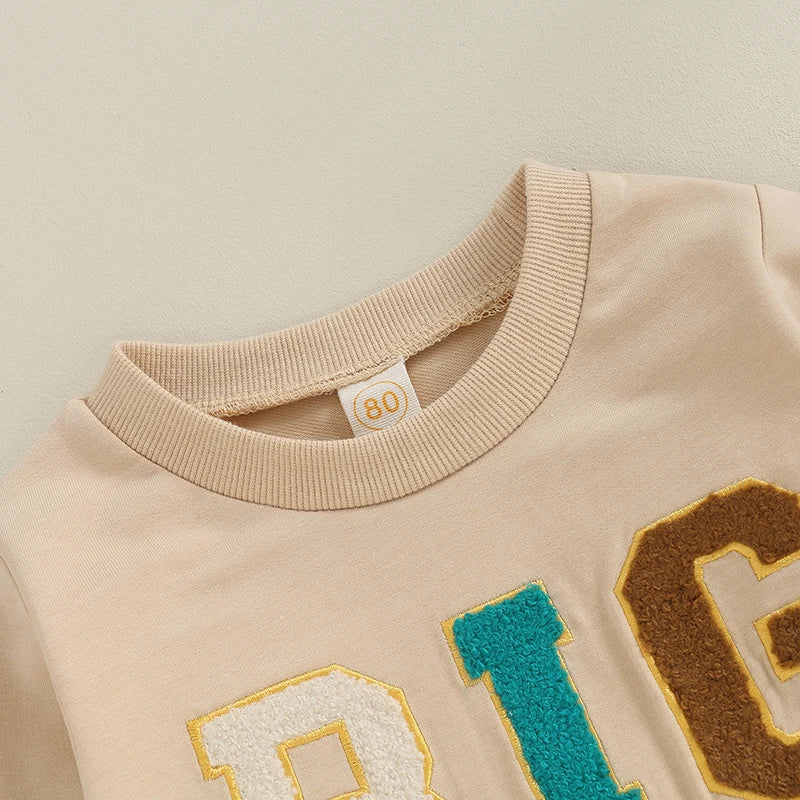 6M-4Y Toddler Baby Boy Big Brother Sweatshirt