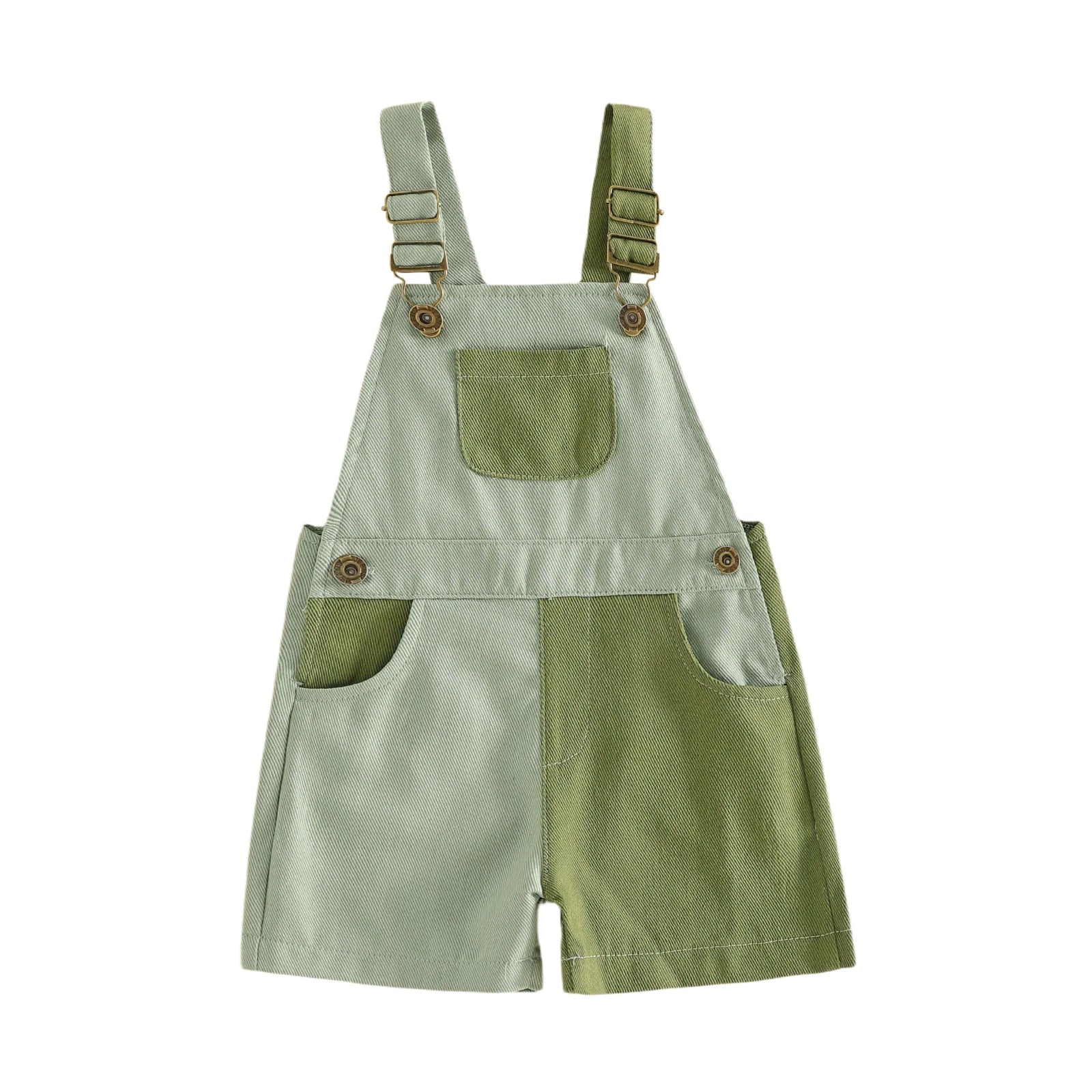 Children s Unisex Denim Overall Shorts