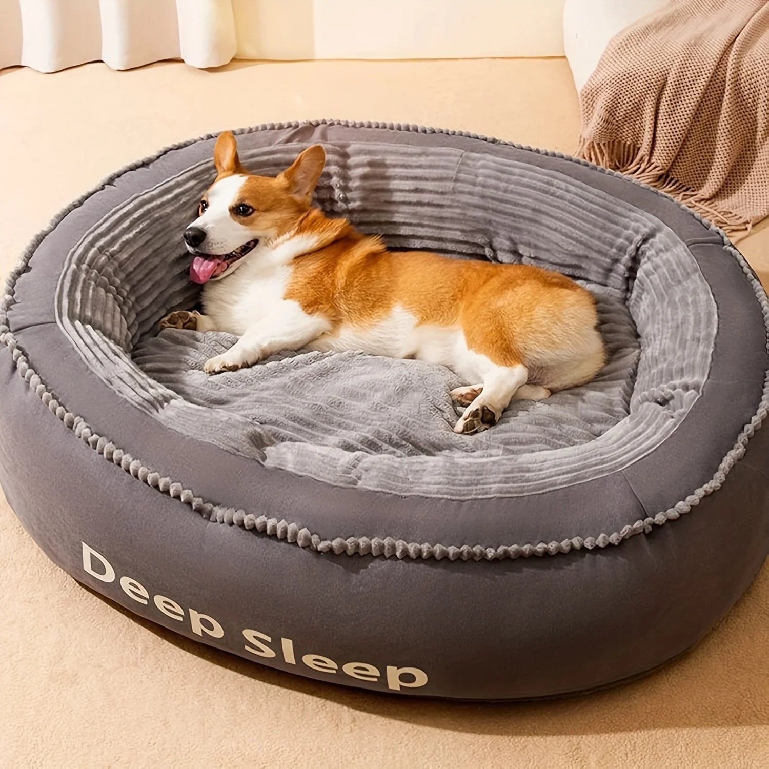 Donut Round Cushion Bed