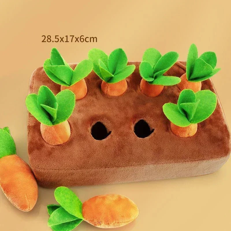 Innovative Dog Toys Snuffle Mat Carrots