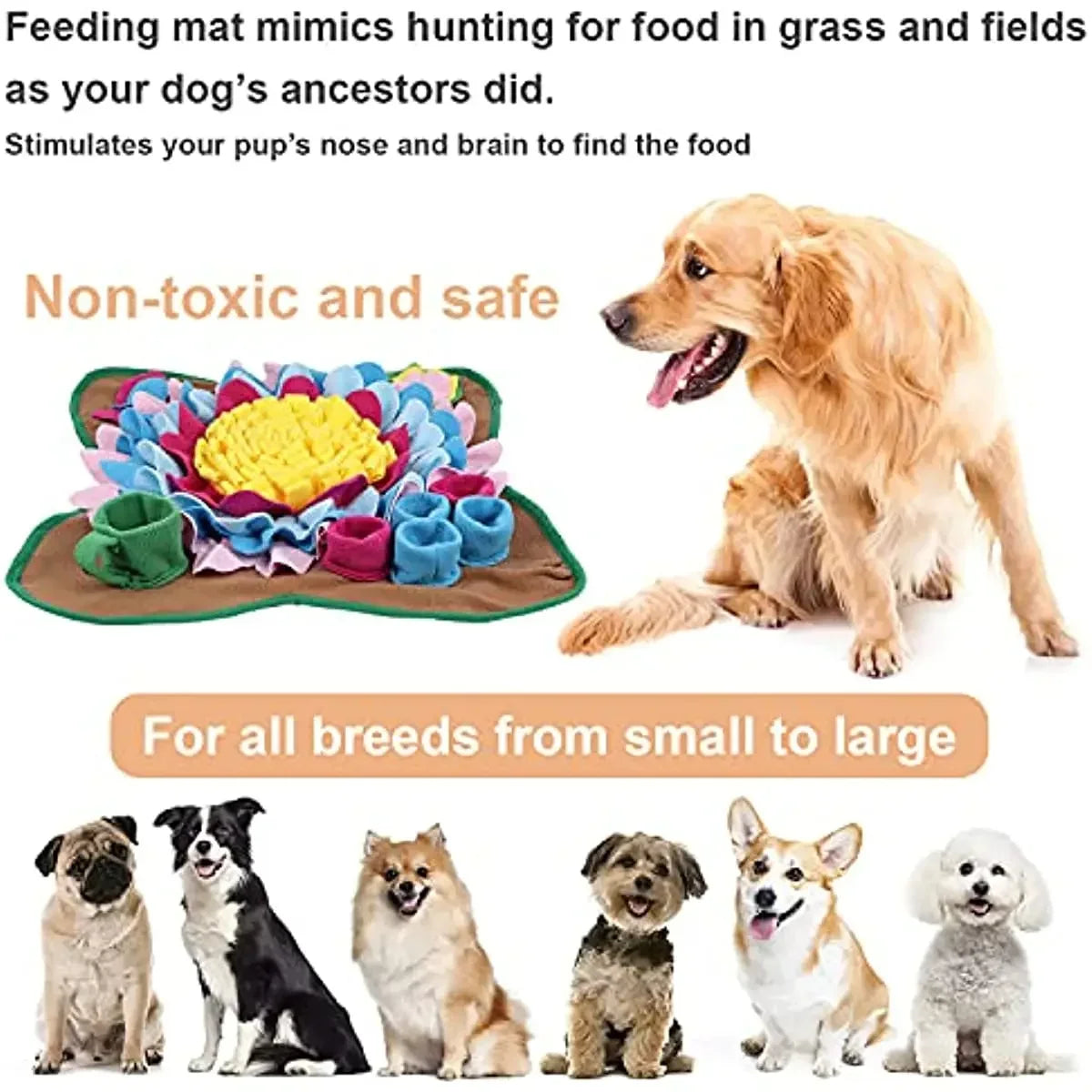 Pet Dogs Snuffle Mat