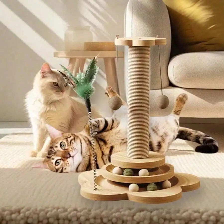Cat Scratching Board Post