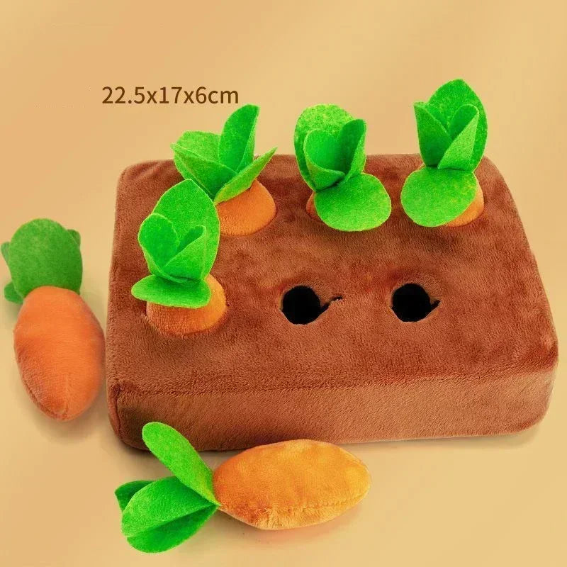 Innovative Dog Toys Snuffle Mat Carrots
