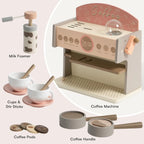 Robotime Robud Kids Coffee Maker Wooden Toy