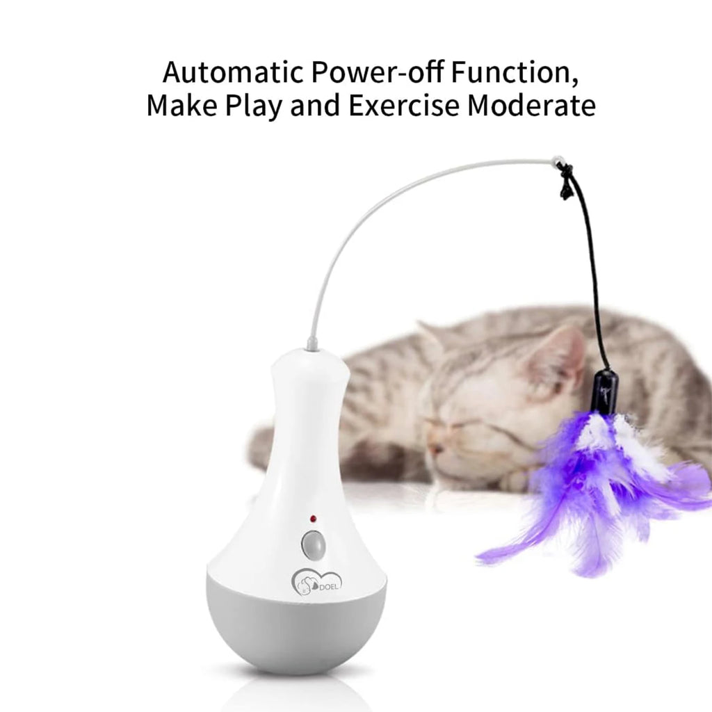 Cat Interactive Toy Feather