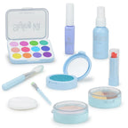 Girls pretend play children's makeup