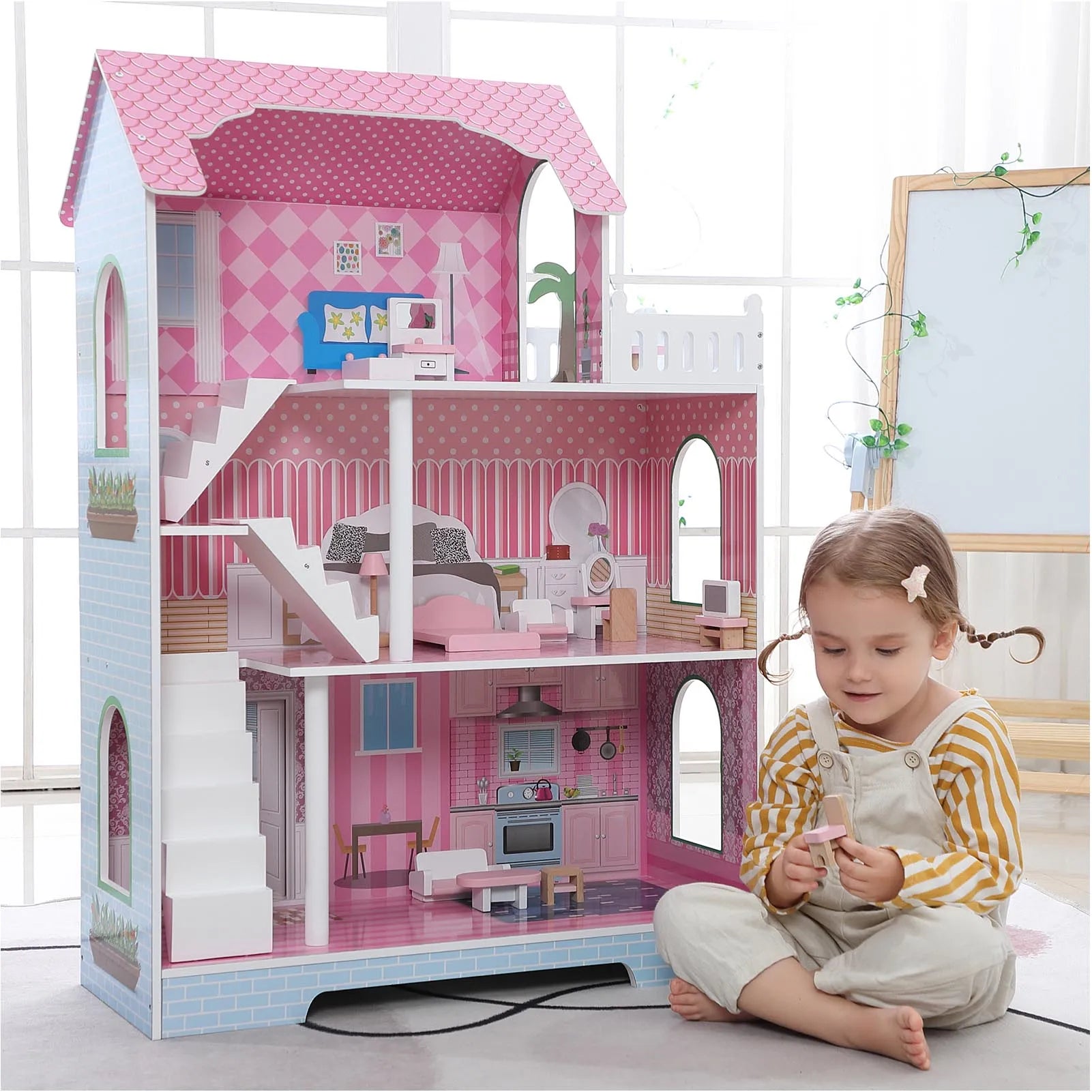 3 Tier Kids Dollhouse