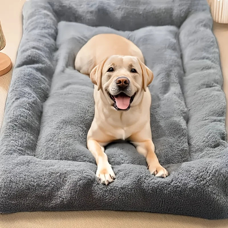 Oversized Plush Dog Bed