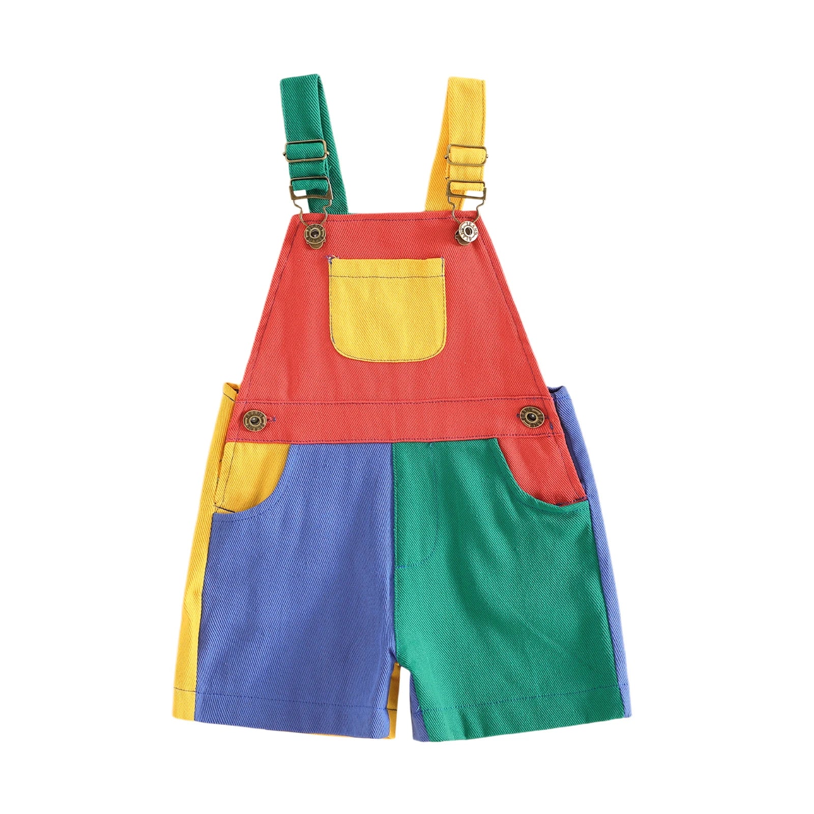 Children s Unisex Denim Overall Shorts