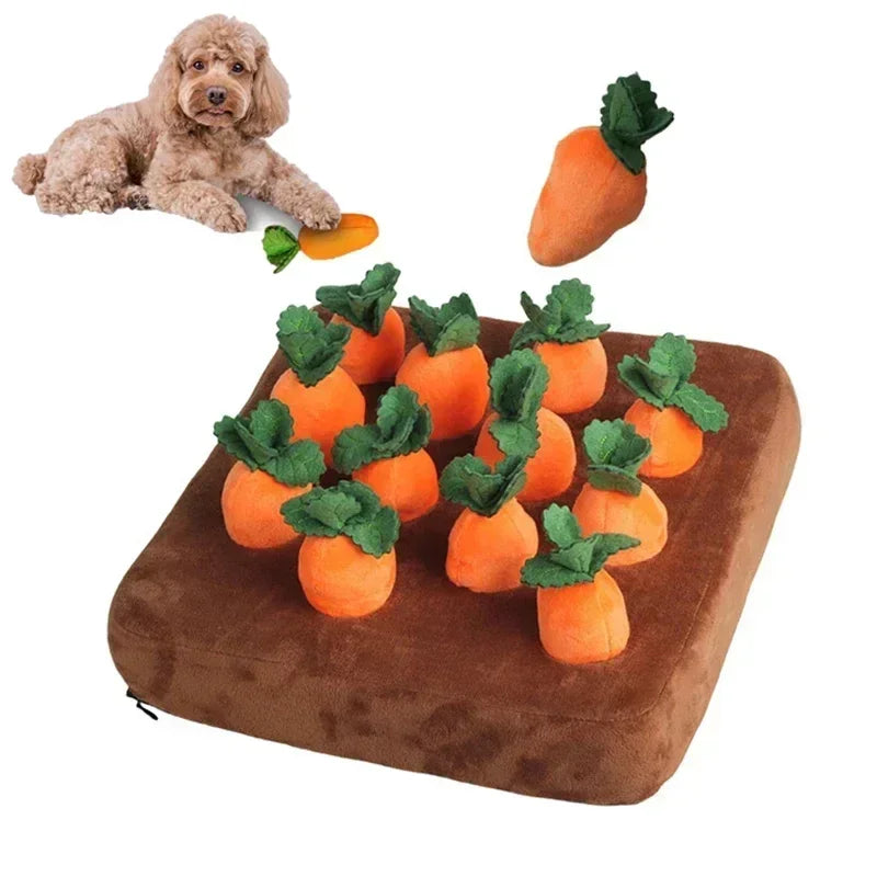 Innovative Dog Toys Snuffle Mat Carrots